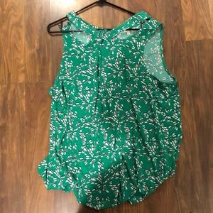 green woman’s blouse